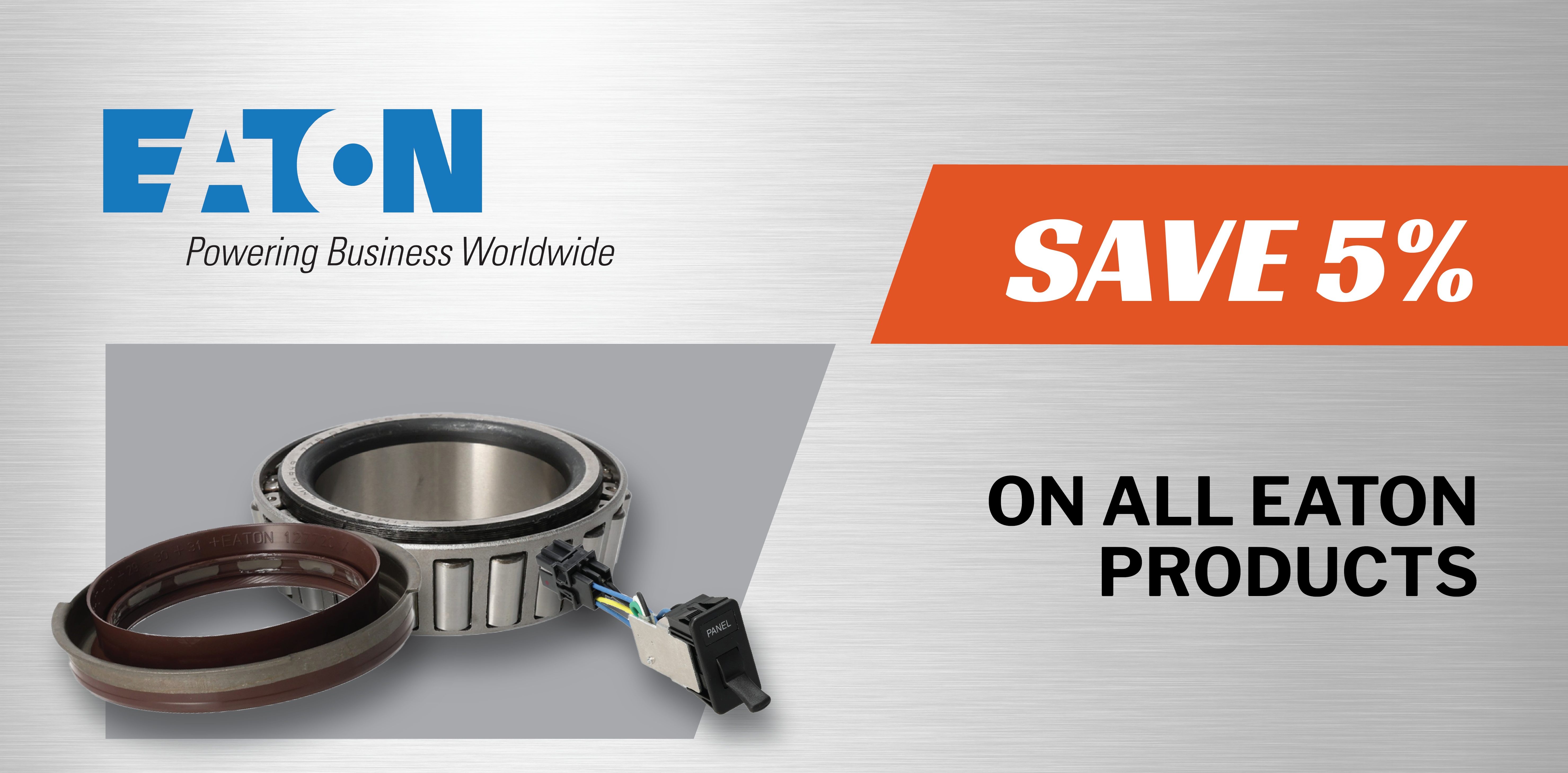 Save 5% on Eaton Products