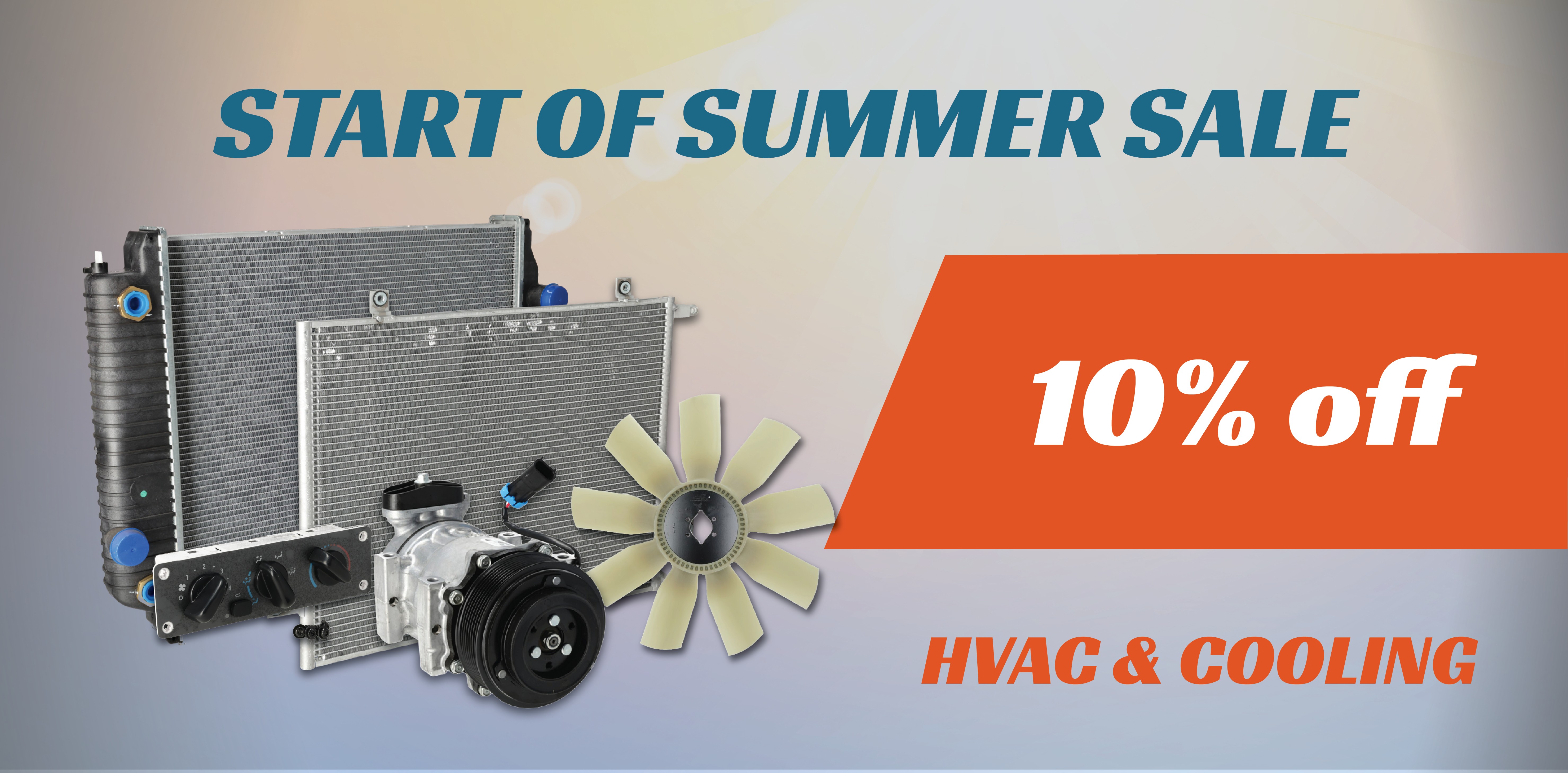 Save 10% on all HVAC and Cooling